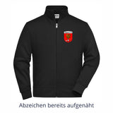 Sweatjacke mit Stehkragen - Unisex