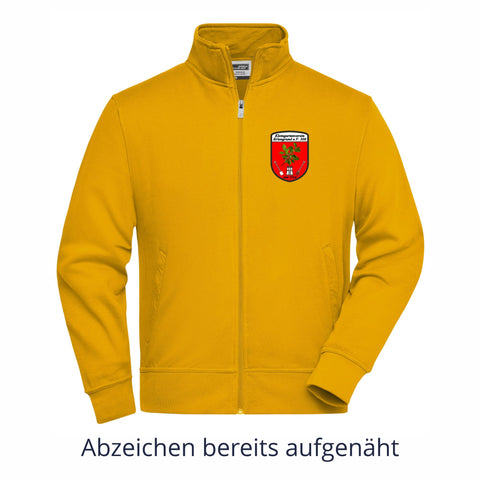 Sweatjacke mit Stehkragen - Unisex
