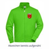 Sweatjacke mit Stehkragen - Unisex