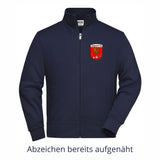 Sweatjacke mit Stehkragen - Unisex