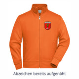 Sweatjacke mit Stehkragen - Unisex
