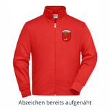 Sweatjacke mit Stehkragen - Unisex