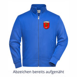 Sweatjacke mit Stehkragen - Unisex