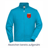 Sweatjacke mit Stehkragen - Unisex