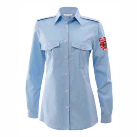 Pilotenbluse, Classic fit - langarm