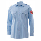 Pilotenhemd, Slim fit - langarm