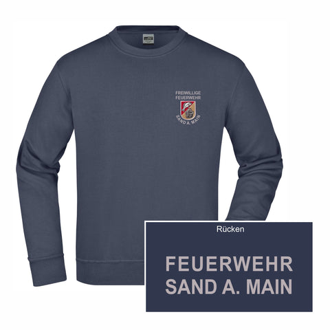 Sweatshirt mit Rückenmotiv, Unisex