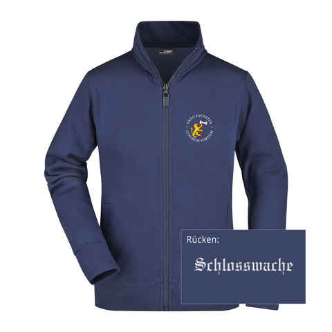 Sweatjacke ohne Kapuze Damen
