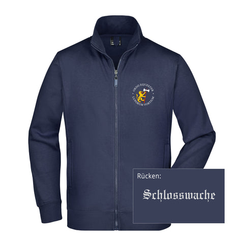 Sweatjacke ohne Kapuze Herren