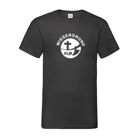 Herren-V-Neck T-Shirt - Landjugend Wiesengrund